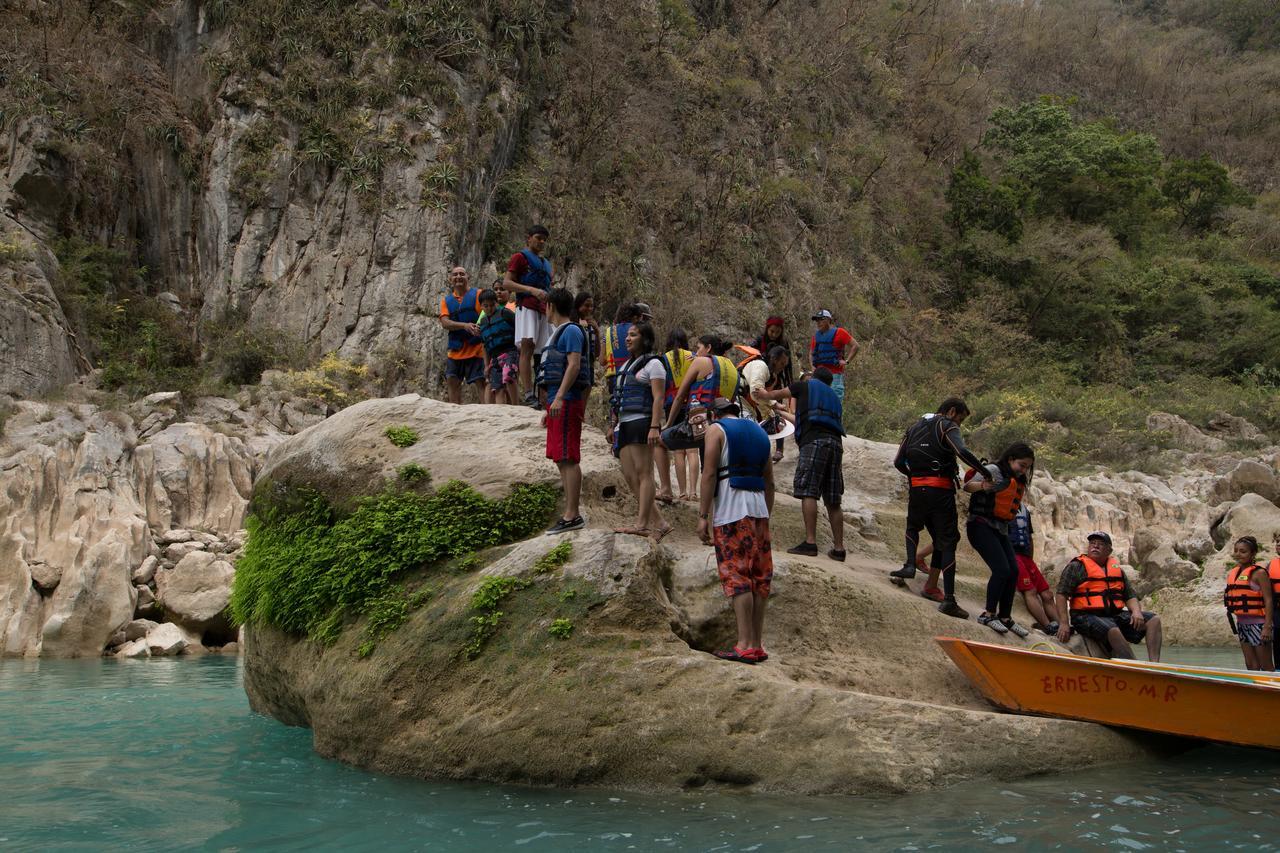 Hotel Cascada Huasteca Tanchachin Ngoại thất bức ảnh